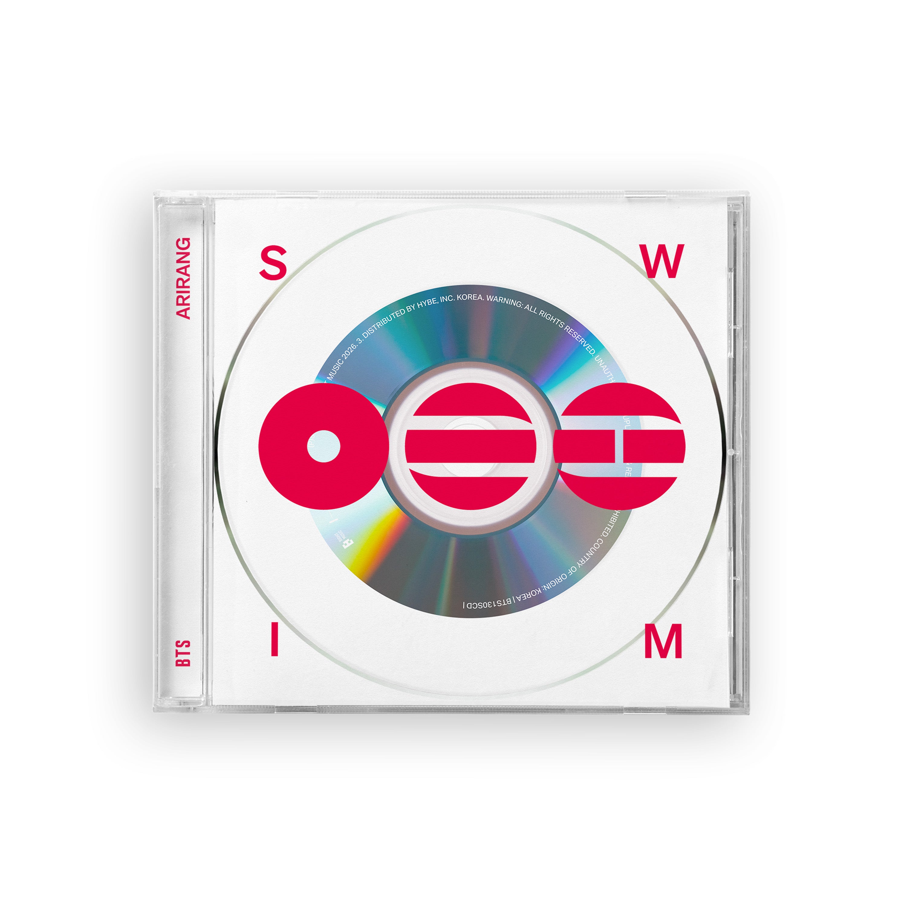 BTS SWIM - Original & Instrumental Single CD - BTS Official Store CA