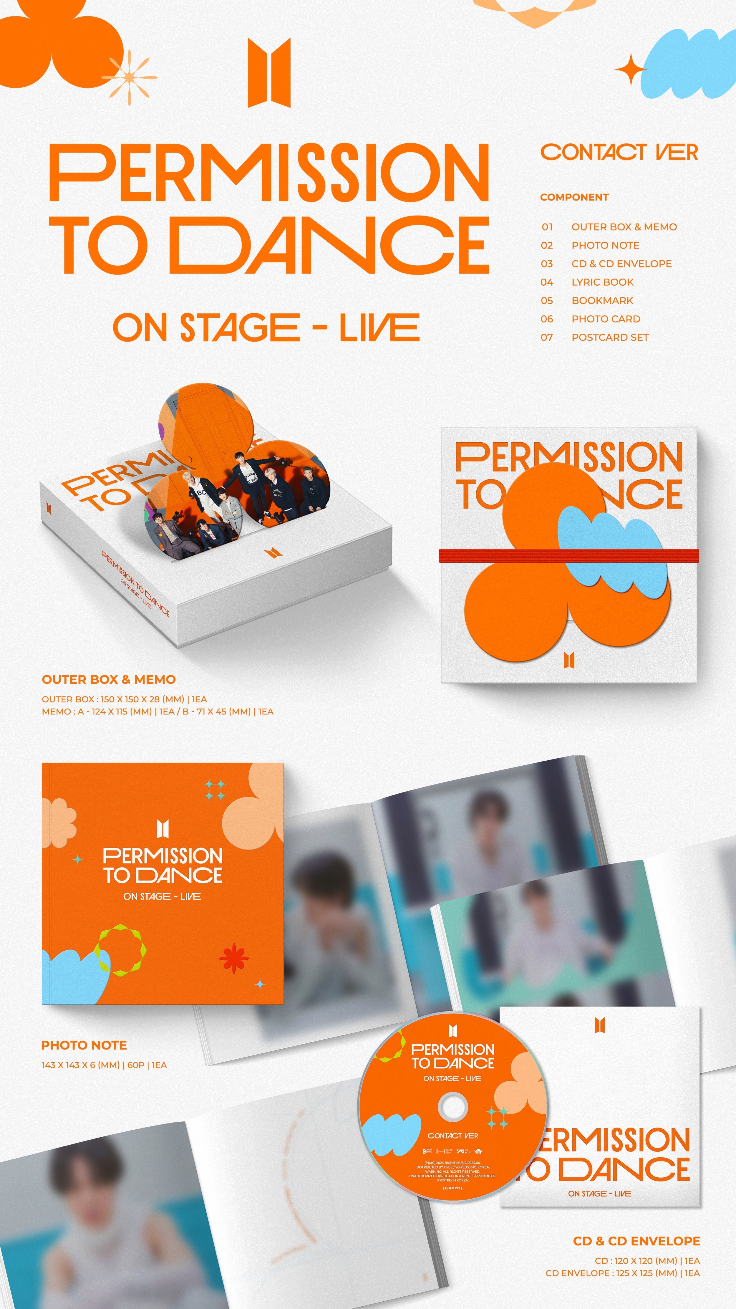 PERMISSION TO DANCE ON STAGE - LIVE (Contact ver.)