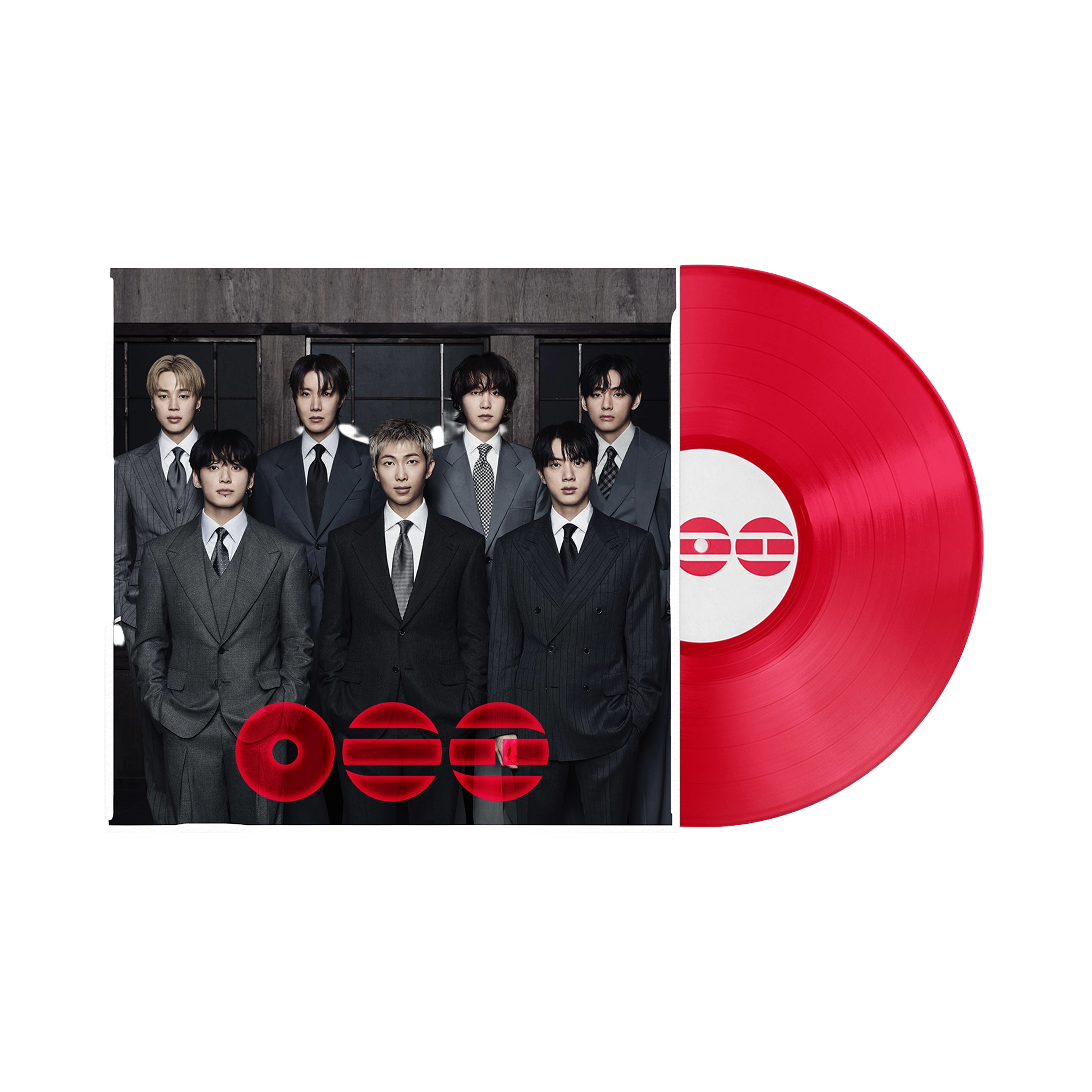 BTS The 5th Album 'ARIRANG' (Group Red Vinyl)